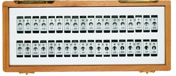 313-102 - Medição com 3 Arames 18 pairs, para D= 8mm,Spindle, Mitutoyo
