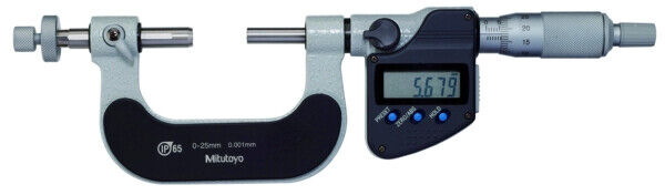 324-251-30 - Micrómetro Digimatic -Engrenagens 0-25mm, Mitutoyo