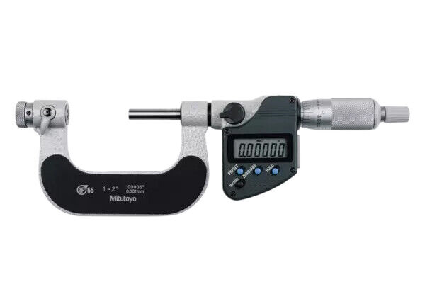 326-352-30 - Micrómetro Digimatic -Roscas com Pontas Intermutáveis Polegadas/Métrico, 1-2", Mitutoyo