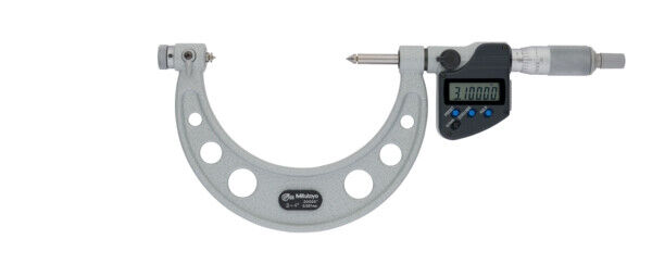326-354-30 - Micrómetro Digimatic -Roscas com Pontas Intermutáveis Polegadas/Métrico, 3-4", Mitutoyo