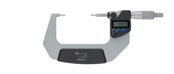 331-353-30 - Micrómetro Digimatic -Pontas Escalonadas Polegadas/Métrico, 2-3", 3mm,Measuring Face, Mitutoyo
