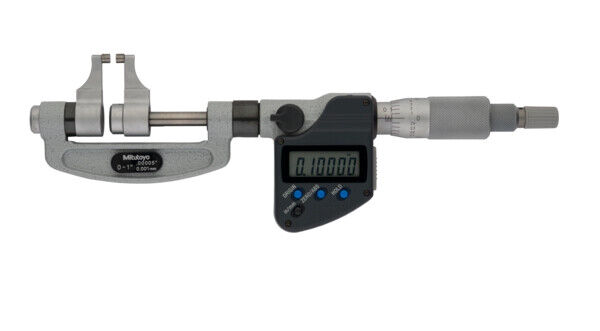 343-350-30 - Micrómetro Digimatic -Maxilas Polegadas/Métrico, 0-1", Mitutoyo