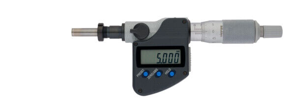 350-252-30 - Cabeça Micrométrica Digital -Haste de 10mm,0-25mm, Flat, Clamp Nut, 10mm,Stem, Mitutoyo