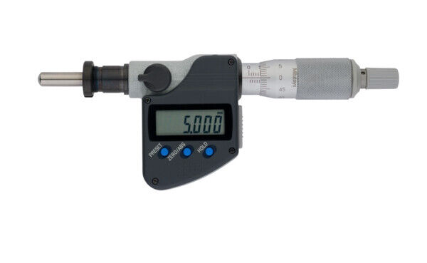 350-284-30 - Cabeça Micrométrica Digital -Haste de 12mm,0-25mm, SR4 Spindle, Cla. Nut, 12mm,Stem, Mitutoyo