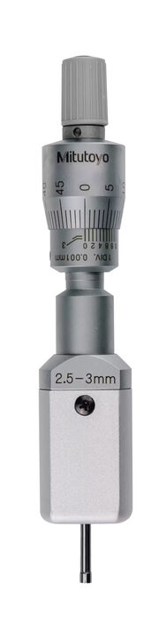 368-002 - Holtest Métrico 2,5-3mm, 0,001mm, Mitutoyo