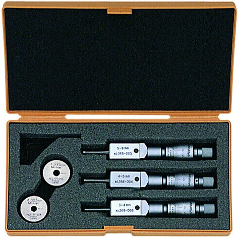 368-907 - Holtest -Conjunto 3-6mm,(3 pcs.), Mitutoyo
