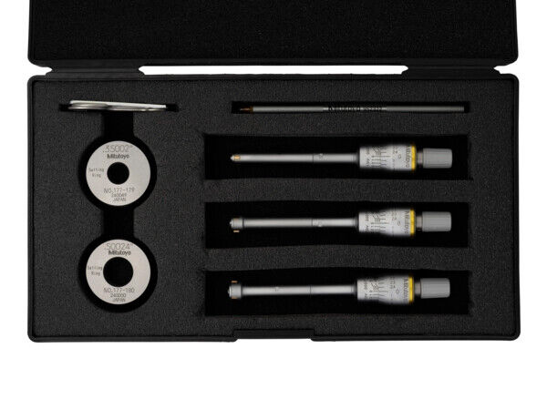 368-916 - Holtest -Conjunto 0,275-0,5" (3 pcs.), Mitutoyo