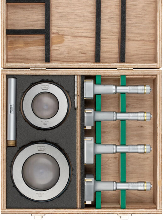 368-919 - Holtest -Conjunto 2-4" (4 pcs.), Mitutoyo