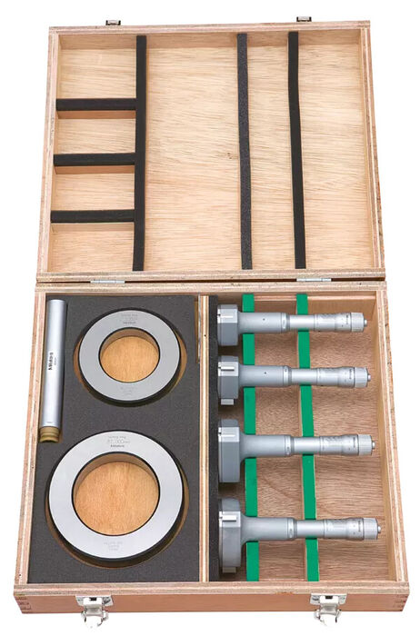 368-993 - Holtest -Económico em Conjunto 50-100mm,(4 pcs.), Economy Set, Mitutoyo