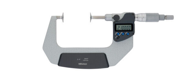369-352-30 - Micrómetro Digimatic -Discos Fuso Não rotativo Polegadas/Métrico, 2-3", Non-Rotating Spindle, Disco=20mm, Mitutoyo