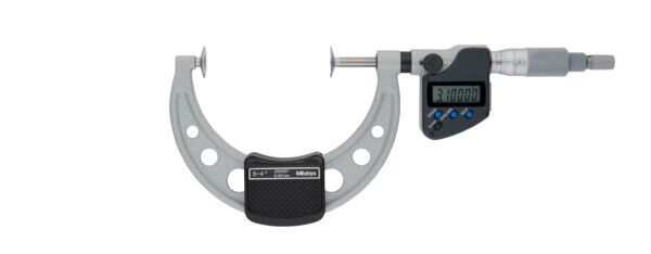 369-353-30 - Micrómetro Digimatic -Discos Fuso Não rotativo Polegadas/Métrico, 3-4", Non-Rotating Spindle, Disco=20mm, Mitutoyo