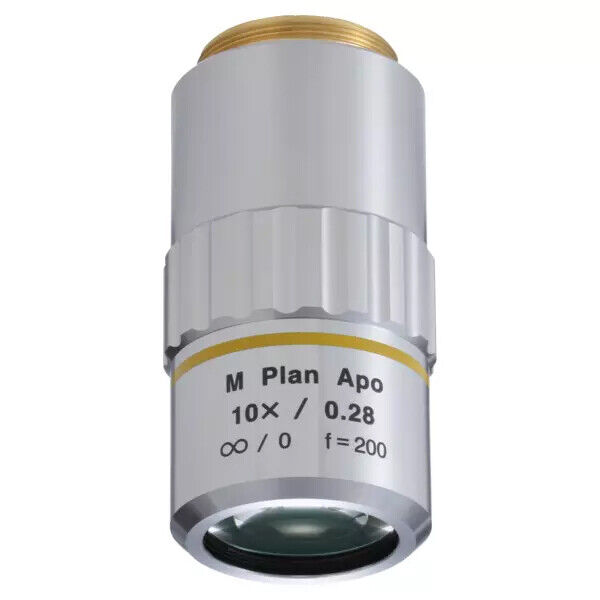 378-803-3 - M Plan APO 10X Objective para bright-field observation in visible range, Mitutoyo