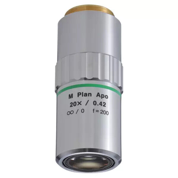 378-804-3 - M Plan APO 20X Objective para bright-field observation in visible range, Mitutoyo