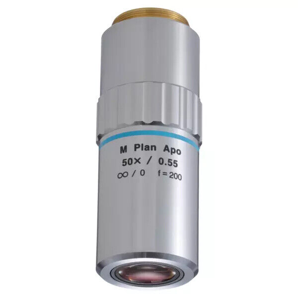 378-805-3 - M Plan APO 50X Objective para bright-field observation in visible range, Mitutoyo