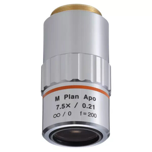 378-807-3 - M Plan APO 7.5X Objective para bright-field observation in visible range, Mitutoyo