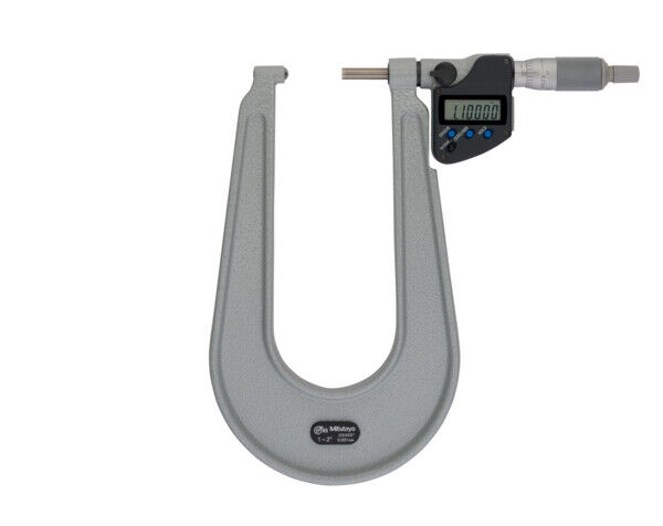 389-362-30 - Micrómetro Digimatic -Chapa Metálica Polegadas/Métrico, 1-2", Spherical Anvil, Mitutoyo