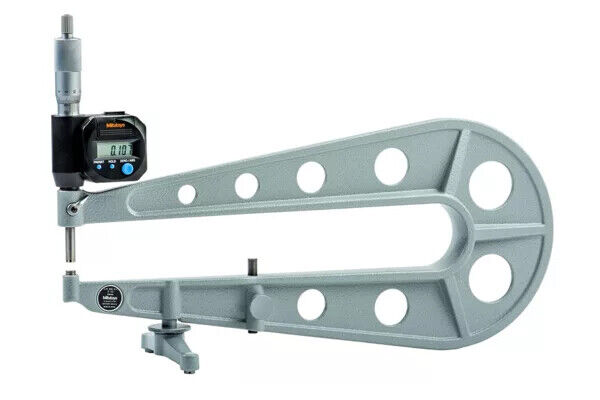 389-514 - Micrómetro Digimatic -Chapa Metálica 0-25mm, 300mm,Throat, Mitutoyo