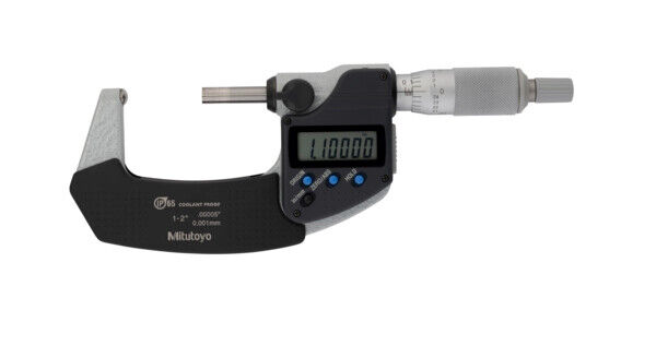 395-352-30 - Micrómetro Digimatic -Tubos Polegadas/Métrico, 1-2", IP65, Mitutoyo