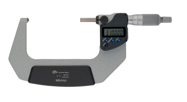 395-354-30 - Micrómetro Digimatic -Tubos Polegadas/Métrico, 3-4", IP65, Mitutoyo