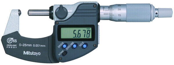 395-373-30 - Micrómetro Digimatic -Tubos Polegadas/Métrico, 2-3", IP65, Mitutoyo