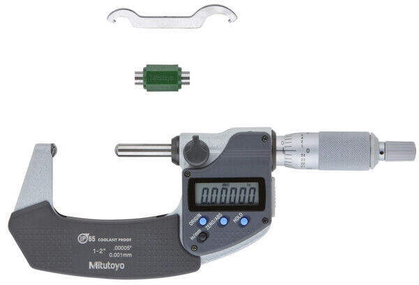 395-372-30 - Micrómetro Digimatic -Tubos Polegadas/Métrico, 1-2", IP65, Mitutoyo