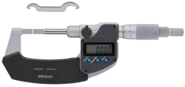 422-260-30 - Micrómetro Digimatic -Lâminas 0-25mm, Mitutoyo
