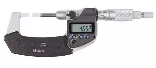 422-330-30 - Micrómetro Digimatic -Lâminas Polegadas/Métrico, 0-1", Mitutoyo