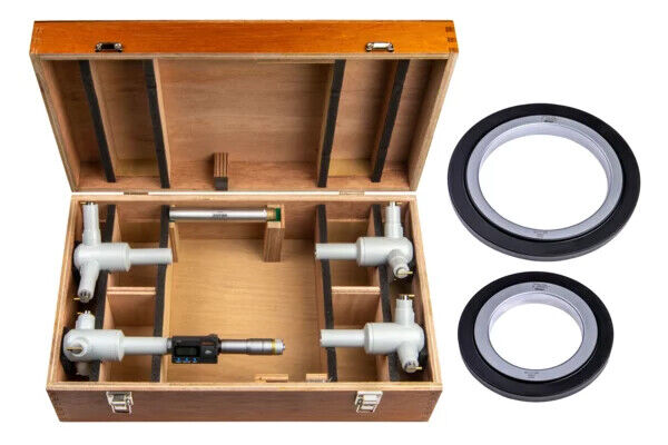 468-980 - Holtest Digimatic -Conjunto com Cabeças Intermutáveis 4-8", Interchange. Head IP65, TIN, Mitutoyo
