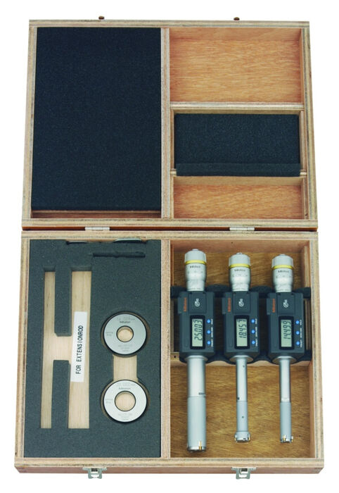 468-982 - Holtest Digimatic -Conjunto com Micrómetros Completos 12-25mm, Complete Unit, IP65, TIN, Mitutoyo