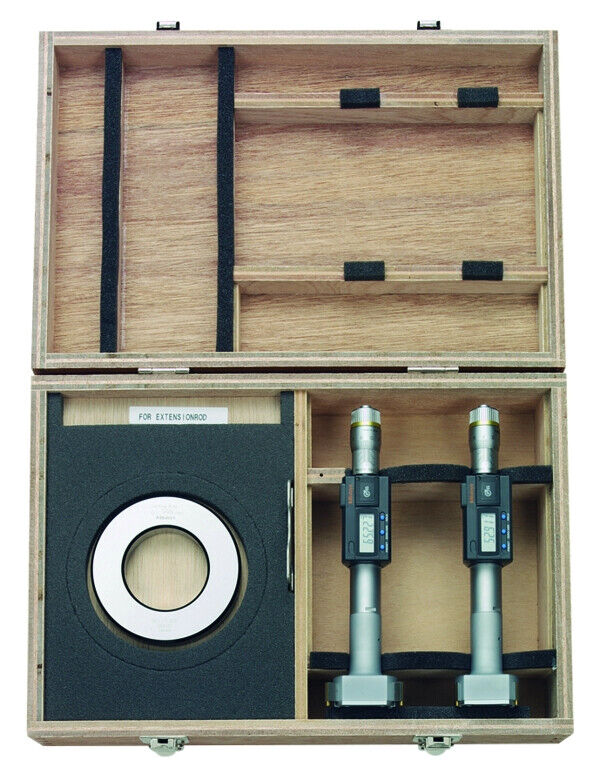 468-984 - Holtest Digimatic -Conjunto com Micrómetros Completos 50-75mm, Complete Unit, IP65, TIN, Mitutoyo
