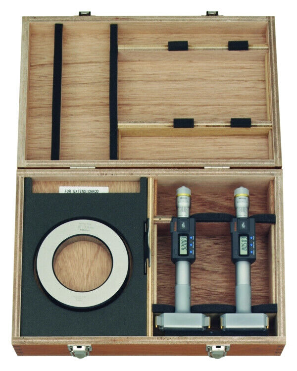 468-985 - Holtest Digimatic -Conjunto com Micrómetros Completos 75-100mm, Complete Unit, IP65, TIN, Mitutoyo