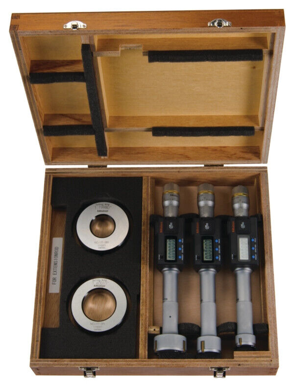 468-988 - Holtest Digimatic -Conjunto com Micrómetros Completos 1-2", Complete Unit, IP65, TIN, Mitutoyo