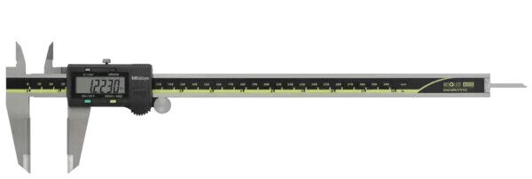 500-166-30 - Paquímetro AOS ABSOLUTE Digimatic -Pastilha Metal duro Polegadas/Métrico, 0-12", Rolete, sem saída de dados, Mitutoyo
