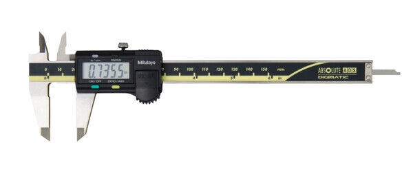 500-202-30 - Paquímetro AOS ABSOLUTE Digimatic Polegadas/Métrico, 0-6", vareta plana, saída de dados, Mitutoyo