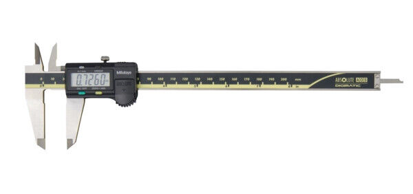 500-204-30 - Paquímetro AOS ABSOLUTE Digimatic Polegadas/Métrico, 0-8", vareta plana, saída de dados, Mitutoyo
