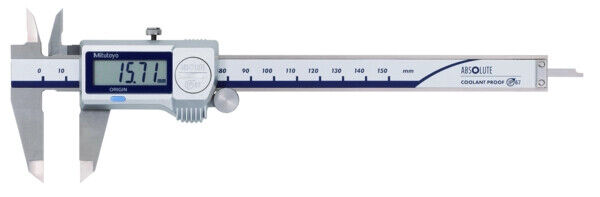 500-723-20 - Paquímetro ABSOLUTE Digimatic IP67 -Pastilha Metal Duro 0-150mm, Rolete, OD/ID Pastilha Metal Duro, Mitutoyo