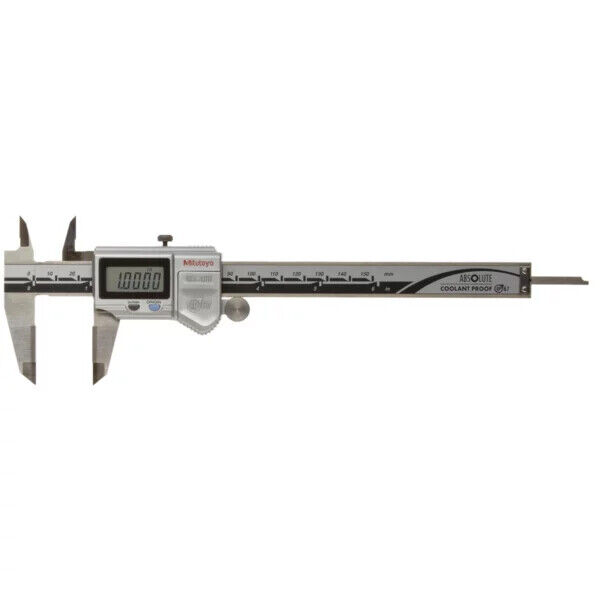 500-731-20 - Paquímetro ABSOLUTE Digimatic IP67 -Pastilha Metal Duro In/Met, 0-6", Rolete, OD Pastilha Metal Duro, Mitutoyo