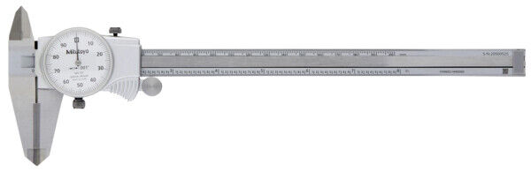 505-737 - Paquímetro de Relógio 0-8", 0,001", 0,1"/rev., Polegadas, Mitutoyo