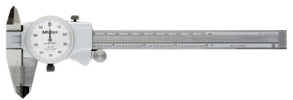 505-738 - Paquímetro de Relógio 0-6", 0,001", 0,1"/rev., Polegadas, Mitutoyo