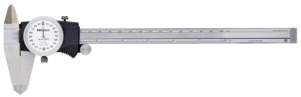 505-741J - Paquímetro de Relógio 0-8", 0,001", 0,1"/rev., Polegadas, Mitutoyo