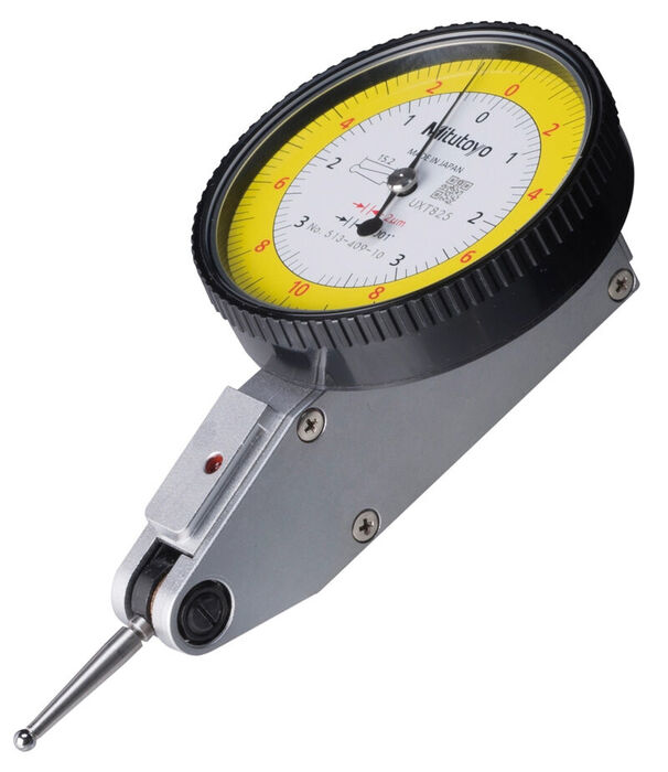 513-409-10T - Comparador de Alavanca - Métrico /Pol., Pol./Métrico Full Set, 0,2mm/0,0075", 0,002mm/0,0001", 4/8mm,Stem, Styli, Bar, Swivel Clamp, Mitutoyo