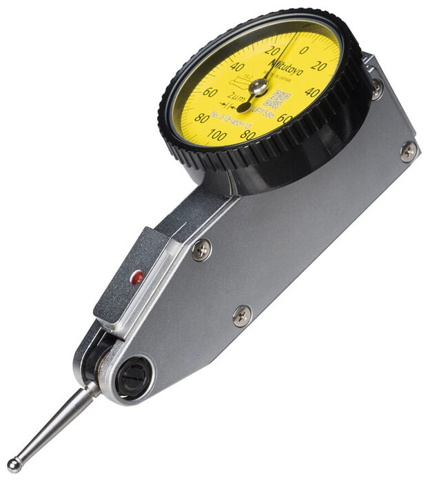 513-465-10E - Comparador de Alavanca -Modelo Horizontal - 0.001/0,002 mm,Basic Set, 0,2mm, 0,002mm, 8mm,Stem, Stylus, Mitutoyo