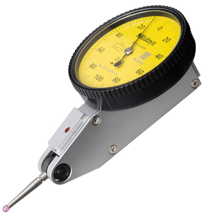 513-475-10E - Comparador de Alavanca -Modelo Horizontal - 0.001/0,002 mm,Basic Set, 0,2mm, 0,002mm, 8mm,Stem, Stylus, Mitutoyo