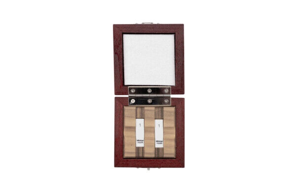 516-833-10 - CERA Métrico Gauge Block Classe 1 2 Wear blocos, Grau 1, Cerâmica, 1mm, Mitutoyo