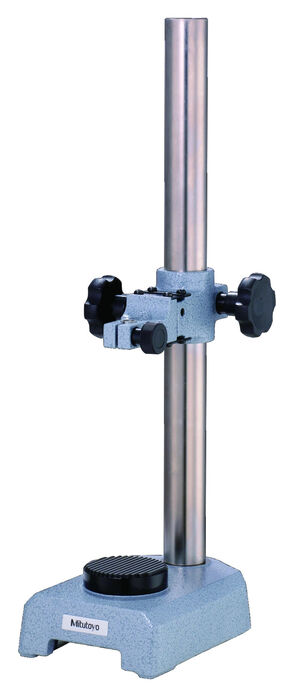 519-109-10 - Base para Comparador com Mesa de Medição em Aço Temperado D=58mm, Serrated Anvil, Heigh Column, Mitutoyo