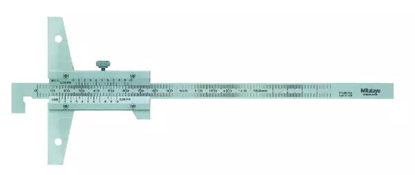527-401 - Paquímetro de Profundidade com Nónio -Gancho 0-150mm, 0,05mm, Mitutoyo