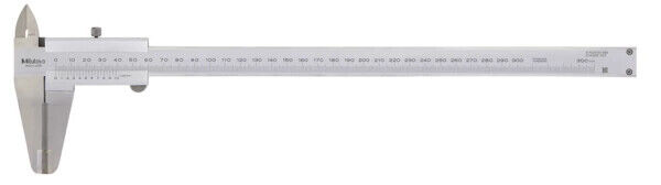530-322 - Paquímetro de Nónio -Faces Medição com Pastilha Metal Duro 0-300mm, 0,05mm, Métrico, Mitutoyo
