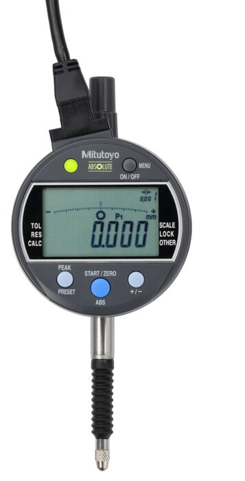 543-350-10 - Comparador Digital, Signal ID-C 12,7mm, 0,001mm, Tampa c/olhal, Mitutoyo