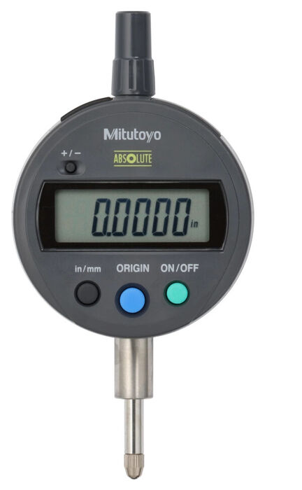 543-783-10 - Comparador Digital ID-S, ASME/ANSI Type Polegadas/Métrico, 0,5", 0,0005", Tampa c/olhal, Mitutoyo