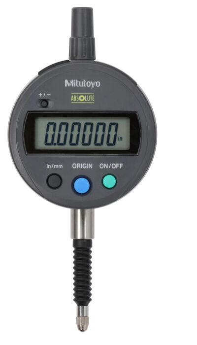 543-796-10 - Comparador Digital ID-S, IP53 ASME/ANSI Type, Polegadas/Métrico, 0,5", 0,00005", Tampa c/olhal, Mitutoyo